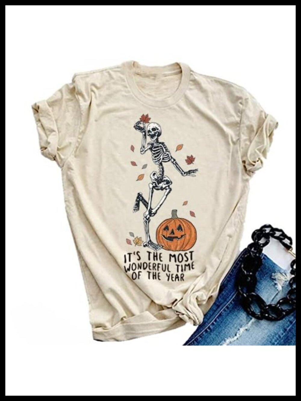 Fall Pumpkin Graphic Tee Short Sleeve Crew Neck Casual T-Shirt